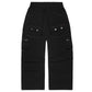 METAL RIVET NYLON PANTS