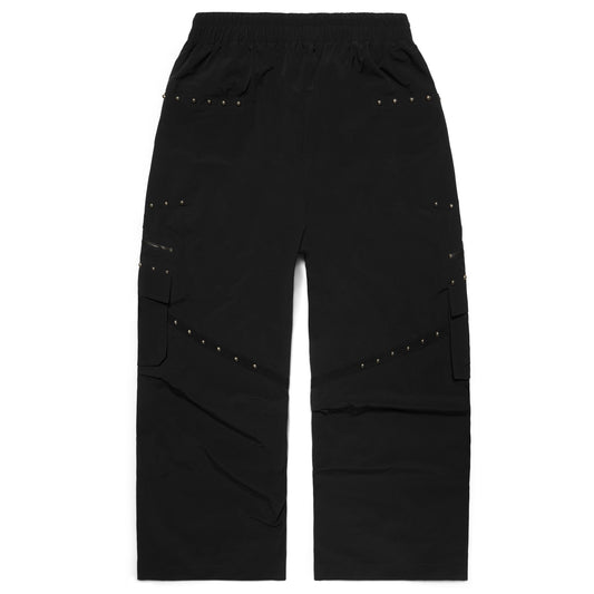 METAL RIVET NYLON PANTS