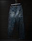 STEEL EMBOSSED DENIM CARPENTER PANTS