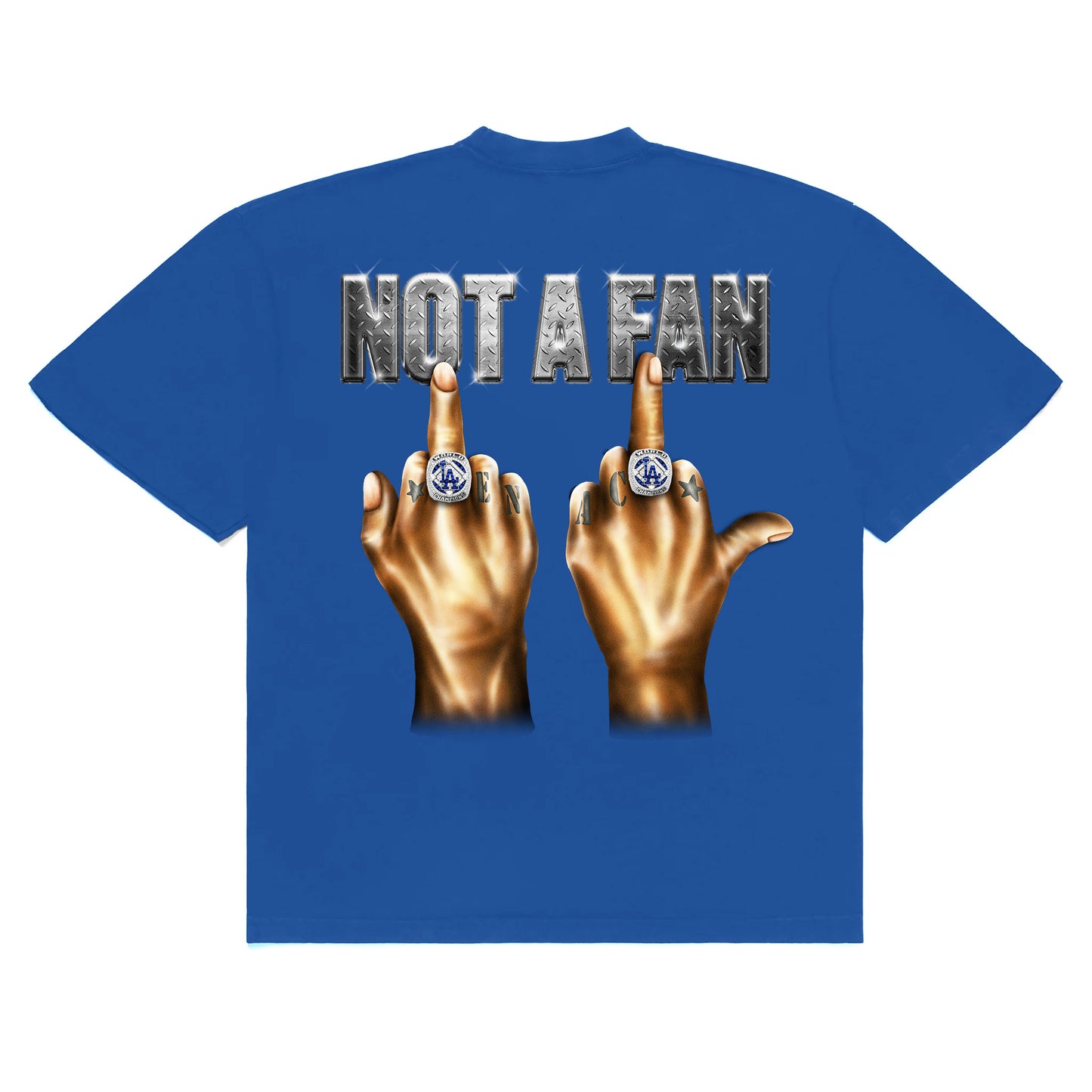 NOT A FAN (WORLD CHAMPS EDITION) T-SHIRT