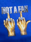 NOT A FAN (WORLD CHAMPS EDITION) T-SHIRT