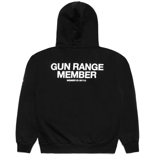 GUN RANGE MEMBER ZIP-UP HOODIE by MENACE