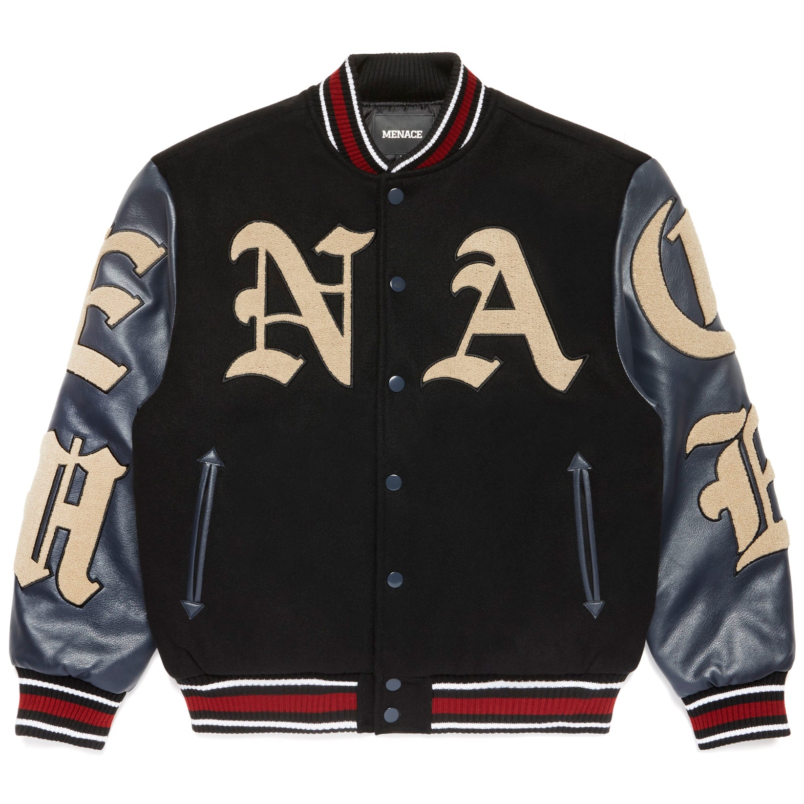 God Willing Varsity Jacket – Menace