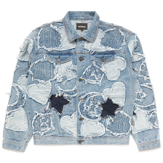 ICONOGRAPHY DENIM-PATCH-ARBEITSJACKE 